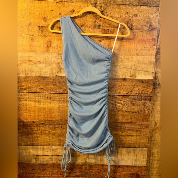 SHEIN Dresses & Skirts - Shein Scrunch Ribbed Dress